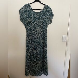 Vintage Caroline Wells midi dress